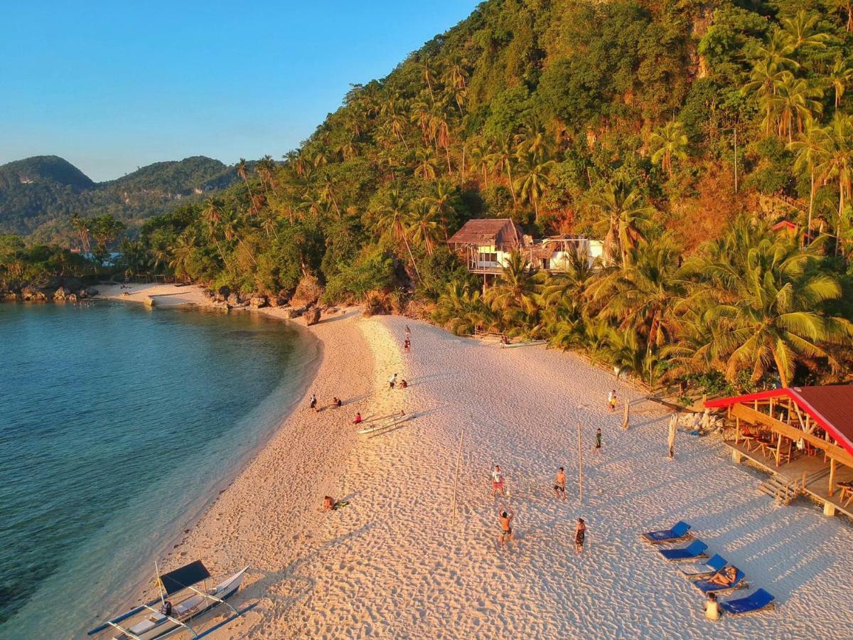 White Beach Front And Cottages Buruanga Eksteriør billede